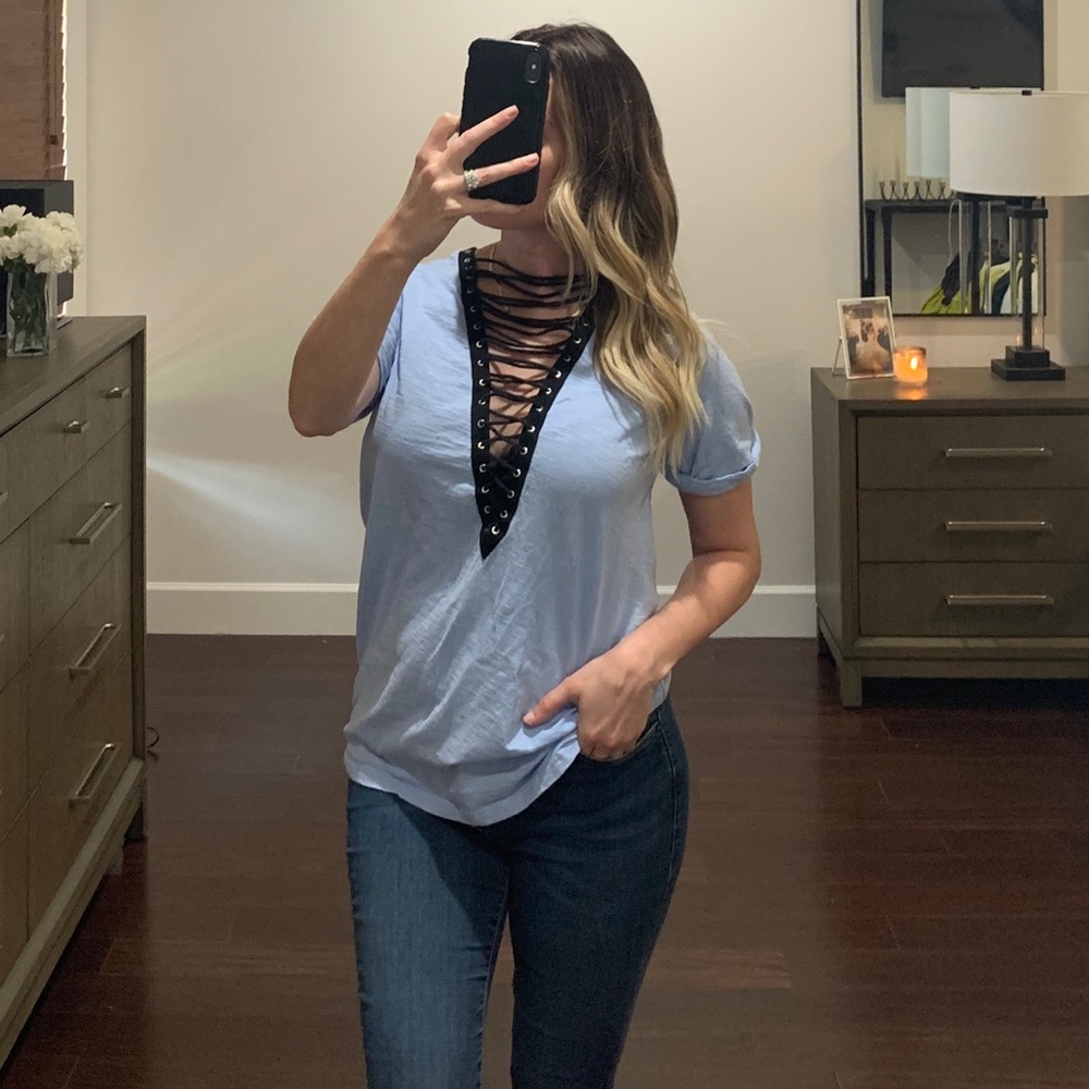 Lace front Tshirt